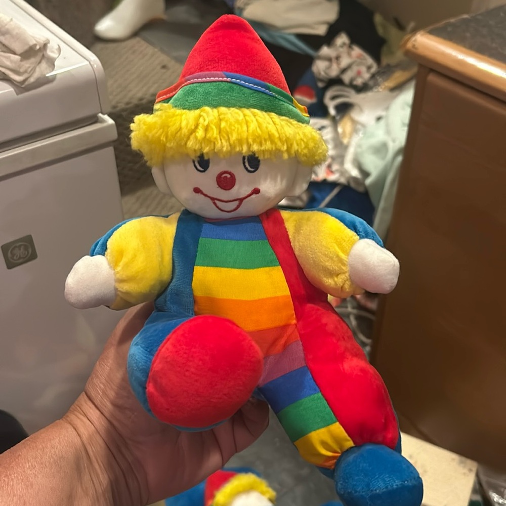 Vintage clown rattles by bantam